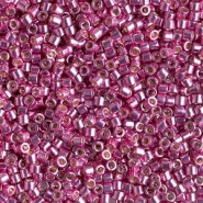 Miyuki delica beads 10/0 - Duracoat galvanized hot pink DBM-1840